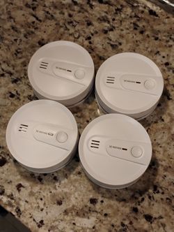 4 -  Brand New Smoke Detectors ( X Sense )