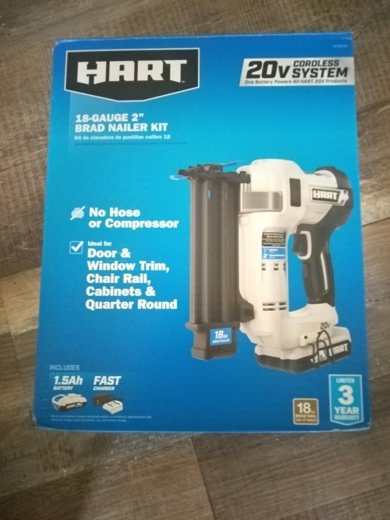 Battery Operated Trim Nailer Brand New Inbox