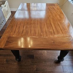 Rustic Wood Dinning  Table 