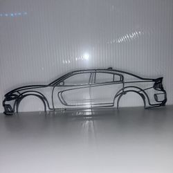 3D Printed 2018 Dodge Charger SRT Display Art
