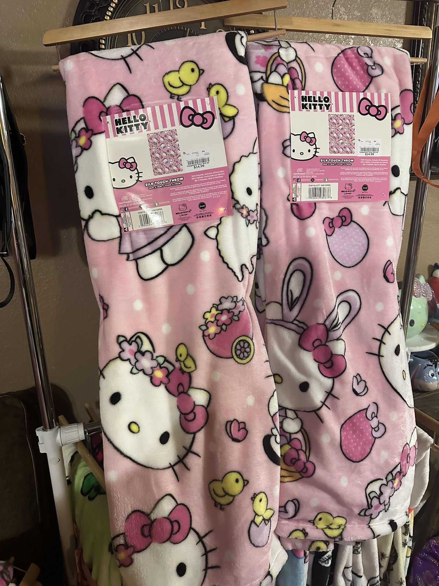 Hello Kitty Easter Blanket