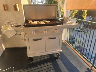 Loco Flat Top Grill  three burners