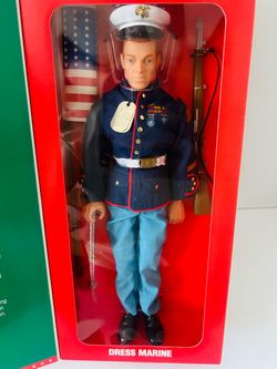 VTG Hasbro GI Joe Dress Marine 12” Action Figure Limited Edition Collectors