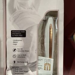 2/2 1set Removal Device for Women Portable Body Depilator Dehairing Tool for Legs Arms Underarms Bikini Line Compact Shaving