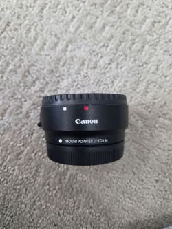 NEW Canon EF-EOS M mount adapter!