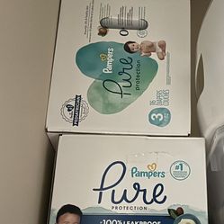 Pampers Pure (Size 3) (3 Boxes)