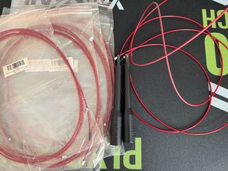 SR-1 Long Handle Bearing Speed Rope plus 4 replacement cables