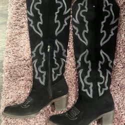 Tall (Over The Knee) Western Boots