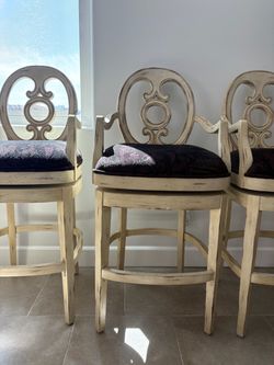 Custom Barstools Set of 3