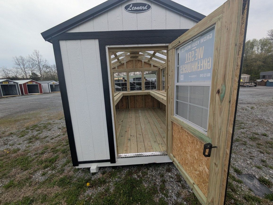âĻ Grow Your Own Paradise! âĻ Brand New 8ft x 12ft Leonard Greenhouse - Just $5999!
