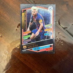 Bronze Limited Edition Messi Card