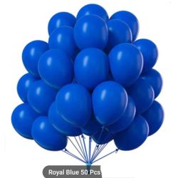 Royal blue Balloons... 5 Inch Balloons... Globos De 5 Pulgadas..