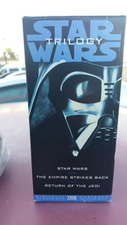 Star wars trilogy vhs