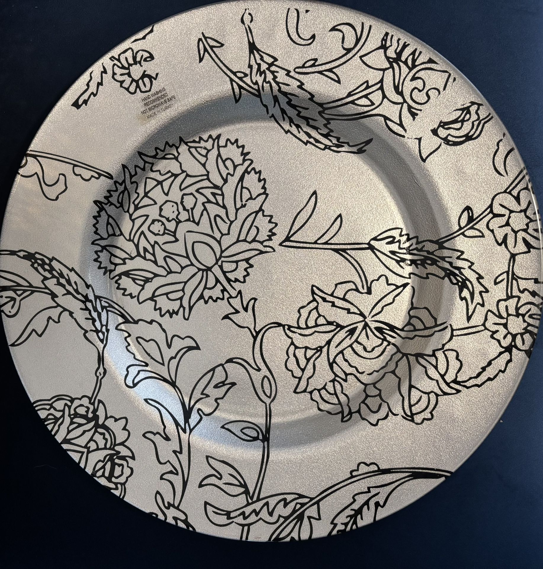 Charger/ Decorative Plate 12.5 Inches For Table Setting