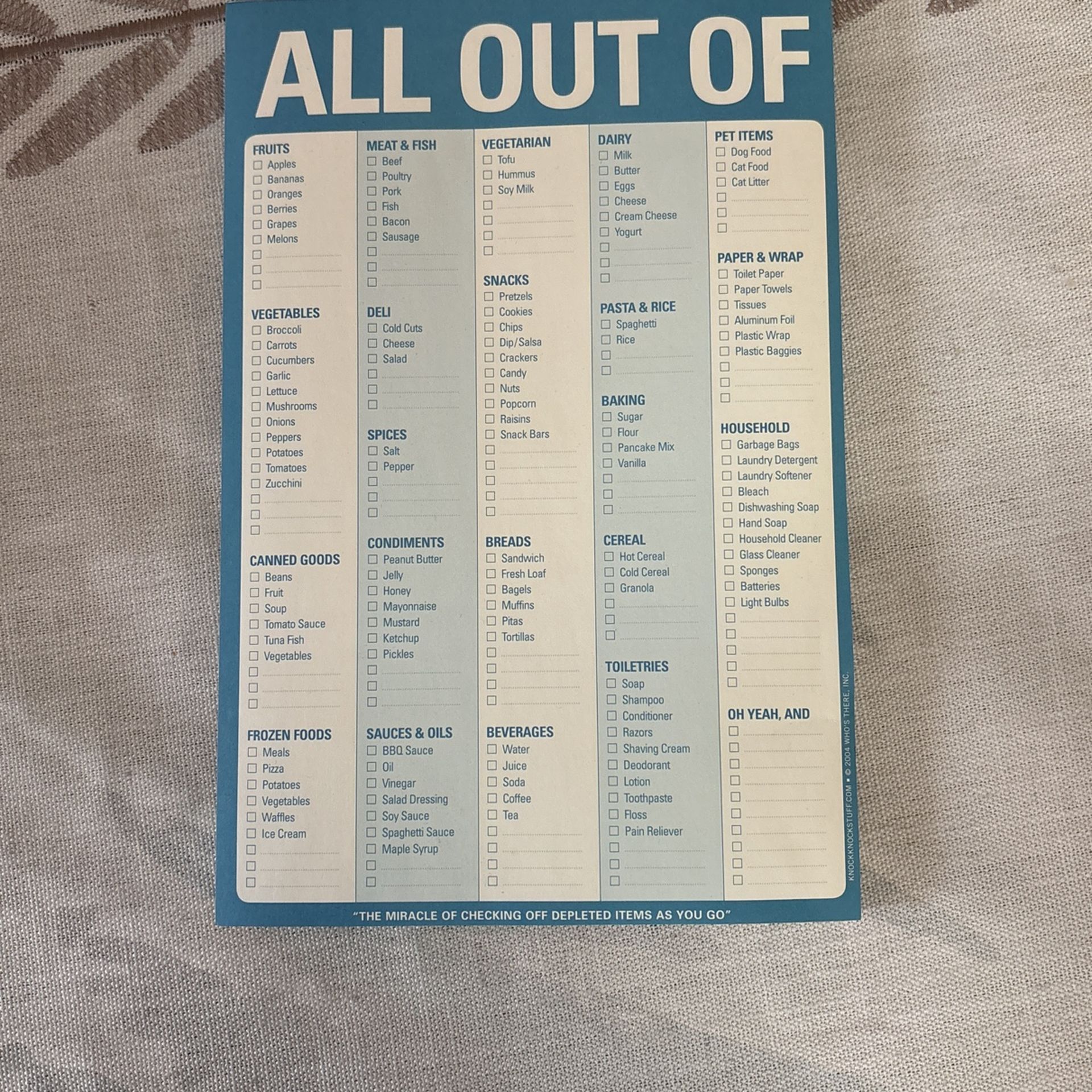 All Out Of
