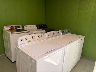 Washers and dryers