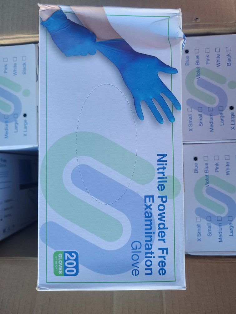 BLUE GLOVES XL