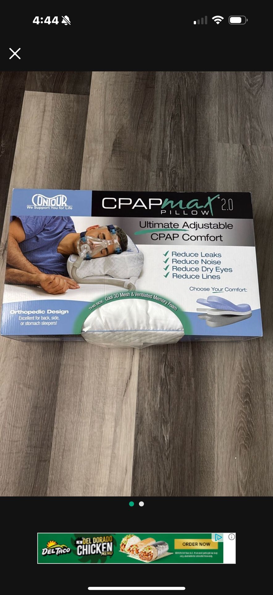 New, Crap Max 2.0 Pillow,orthopedic Design, Only $20.00