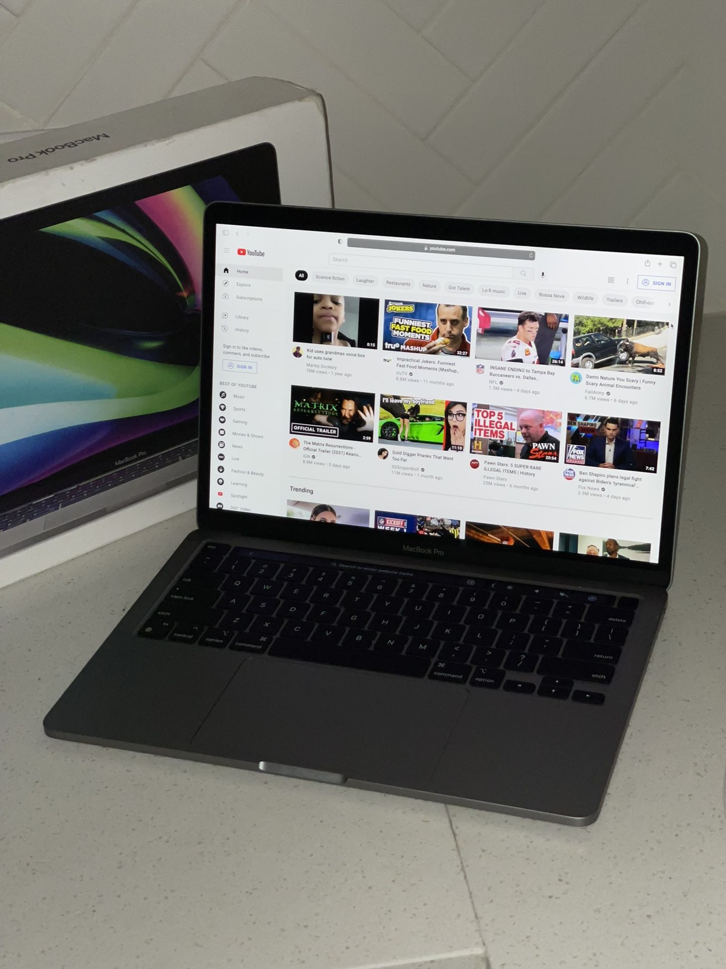 Apple MacBook Pro 13 Inch With Touch Bar 2020