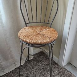 Farmhouse Style Metal Stool
