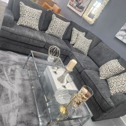 Sofa Sectional Grey $1199