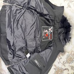 Authentic White Fur moose Knuckles