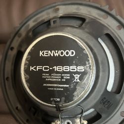 Kenwood 6 Inch Speakers 