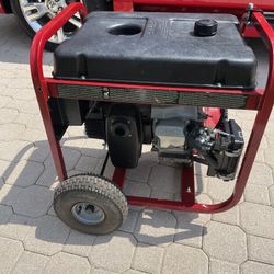 Powermate PM0435001 - 5000 Watt Portable Generator w/ Subaru Engine Features • Emergency • Portable