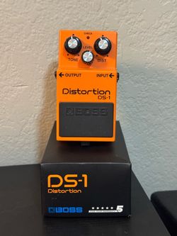 Boss Distortion DS-1 Guitar Pedal