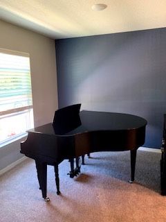 Kimball Grand Piano Black With Bench