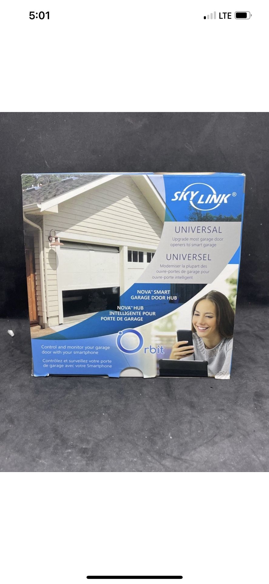 Sky Link Skylink NV-001 Universal Nova Smart Garage Door Hub Orbit