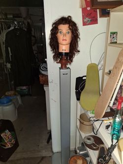 Cosmetology Mannequin Head on Stand