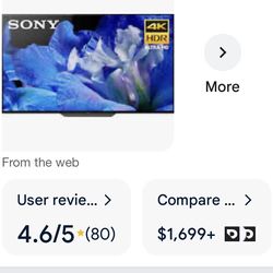 (USED) SONY-55-inch Sony BRAVIA A8F OLED