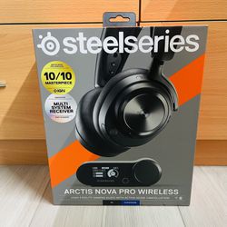 SteelSeries Arctis Nova Pro Wireless Over the Ear Headphones for PC Brand New