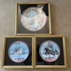 P Buckley Moss Anna Perenn Plates 80.00 Each