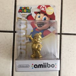 Mario Gold Amiibo
