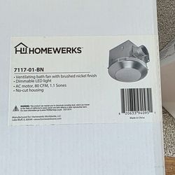 Bathroom Ventilation With Light 