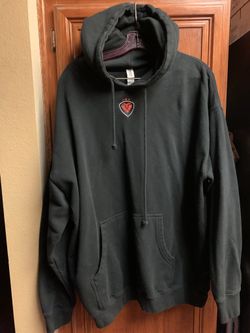 Men’s Independent black pullover sweatshirt, men’s two XL