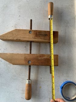 Jorgensen #2 Adjustable Hand screw Wooden Clamp