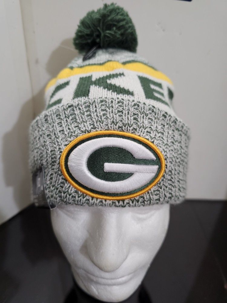 Green Bay Packers Pom Beanie