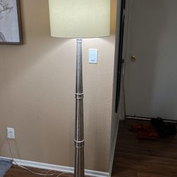 Silver Floor Lamp 