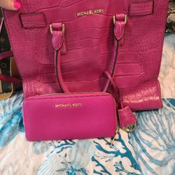 Pink Michael Kors And Other Purses