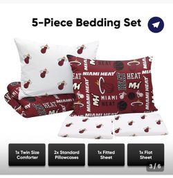 NBA Miami Heat bedding set
