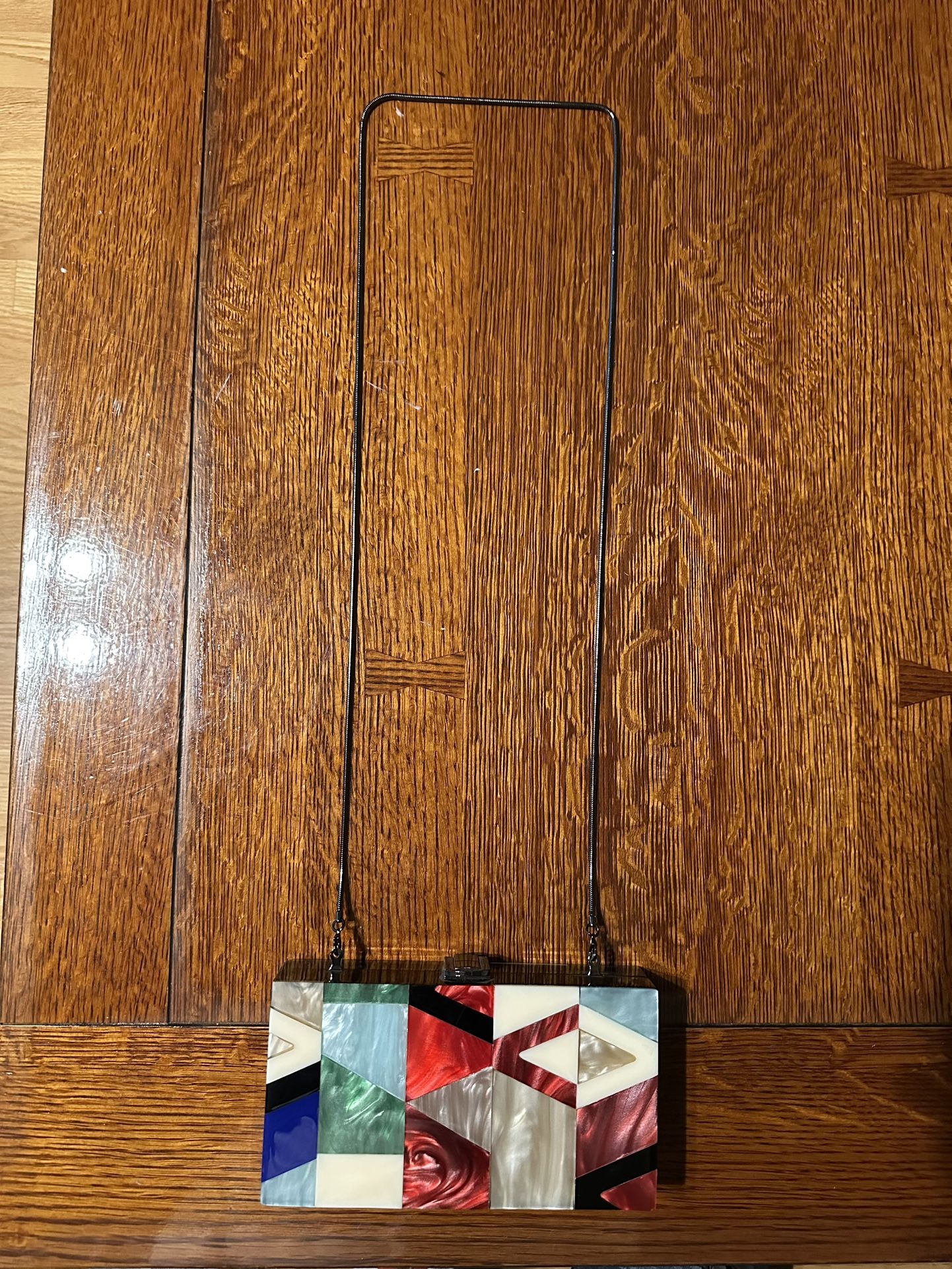 Clutch Bag Hard Body Zara