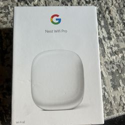 Google Nest WiFi Pro WiFi 6E New In Box