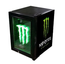 Monster Energy Mini Fridge with LED Light
