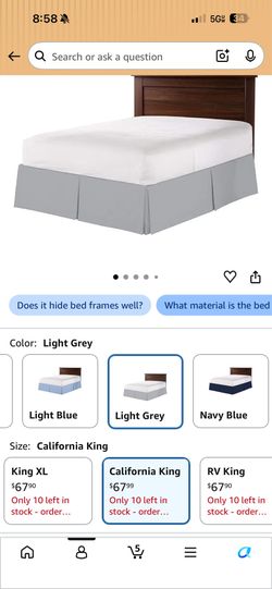Bed skirt