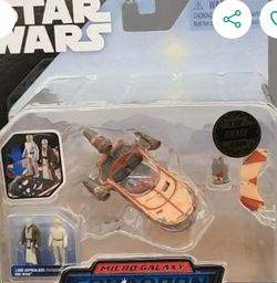 Star Wars Micro Squadron Luke's Landspeeder chase edition low production number of 5000 mip