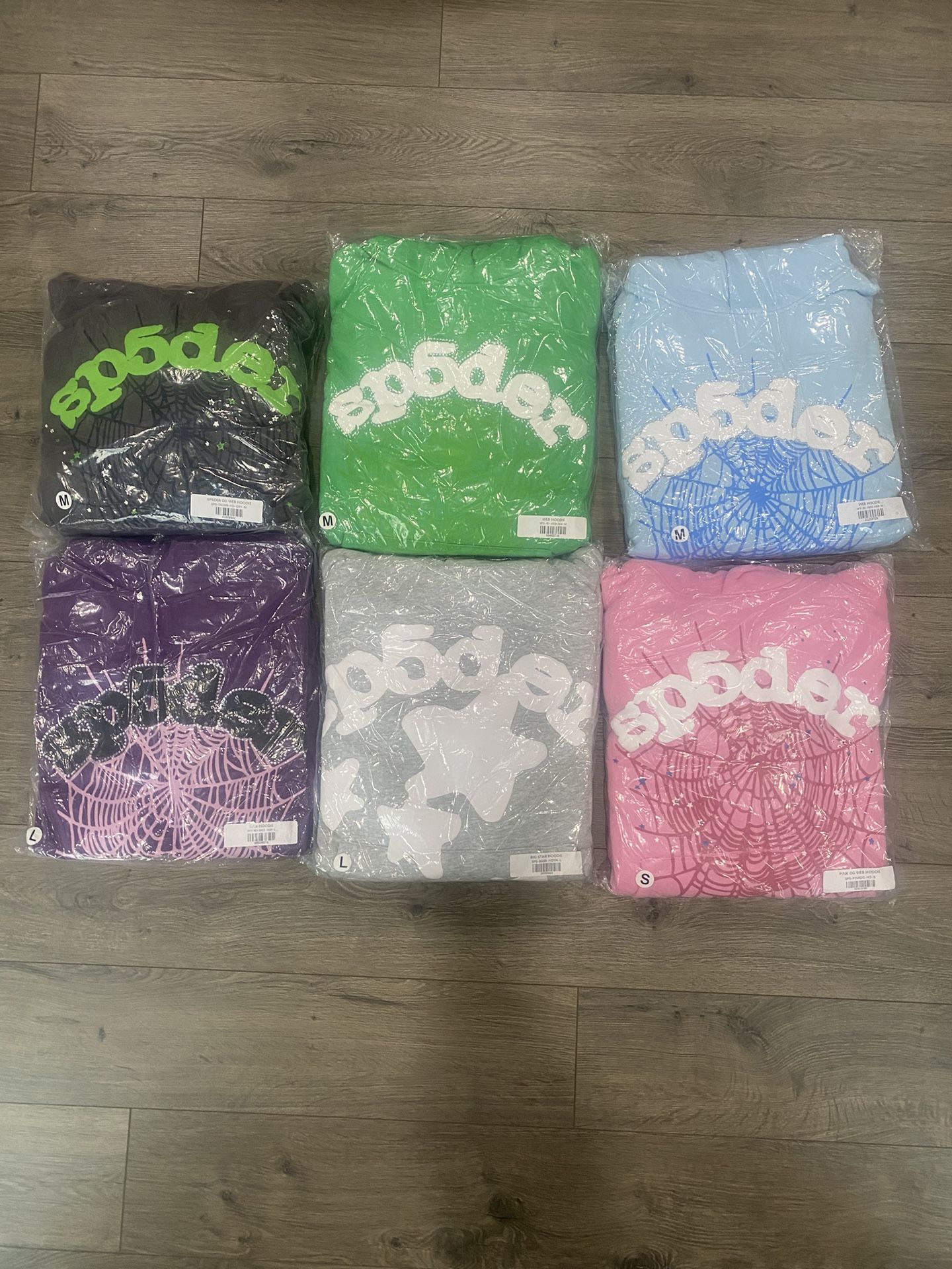 SP5DER HOODIES
