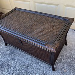Wicker Storage Chest